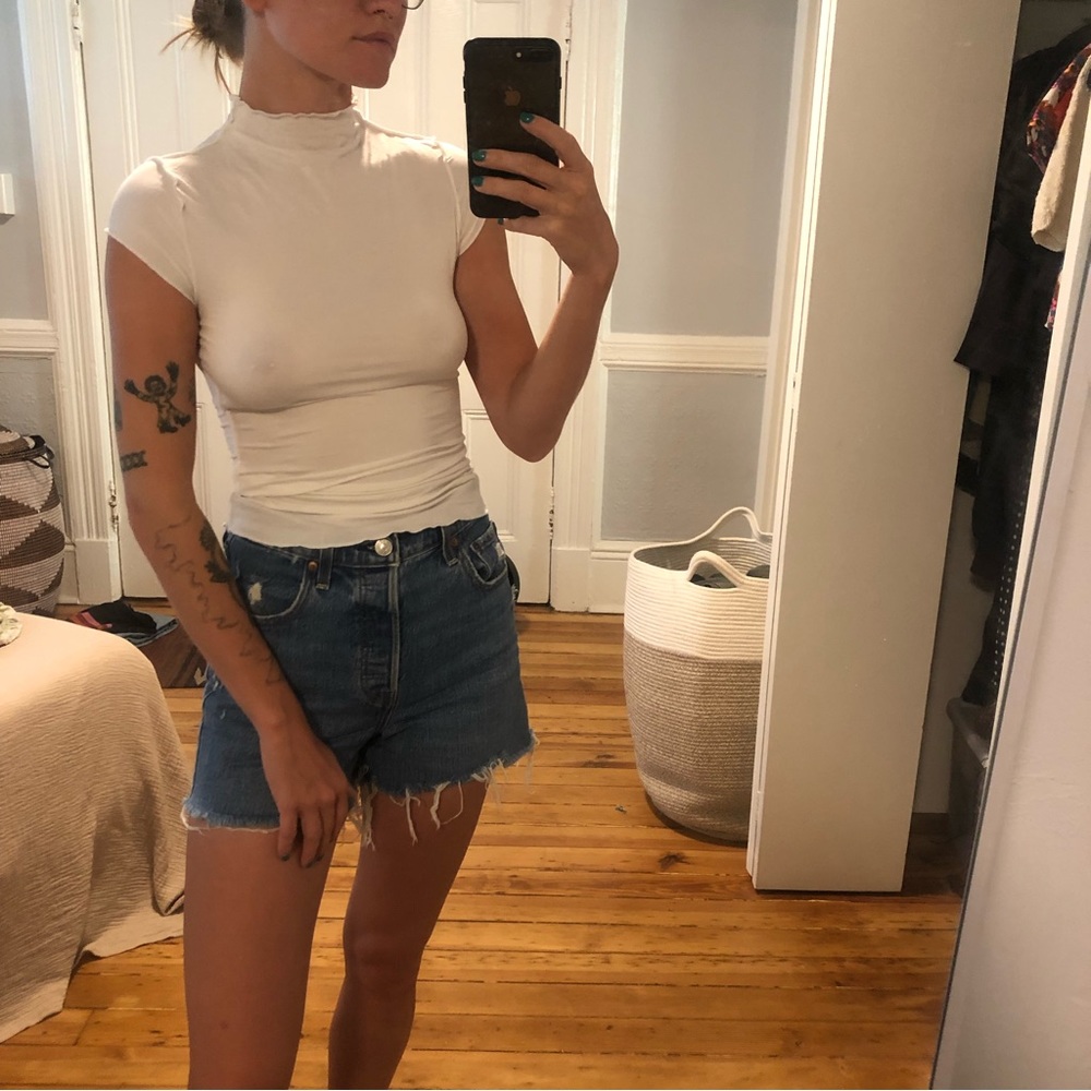 Line By K Reese White Top
